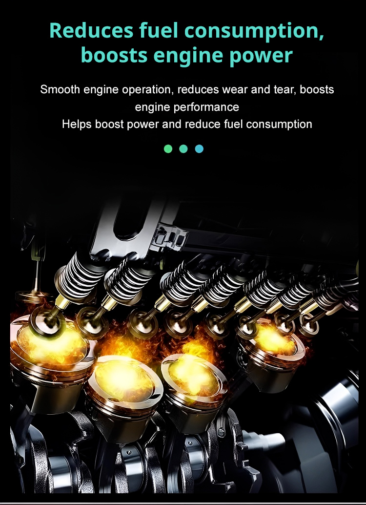 High Performance Anti-Wear Engine Lubricant, Durable Friction Protection Agent for Vehicles