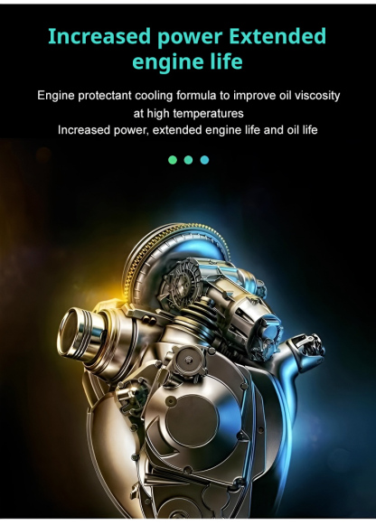 High Performance Anti-Wear Engine Lubricant, Durable Friction Protection Agent for Vehicles