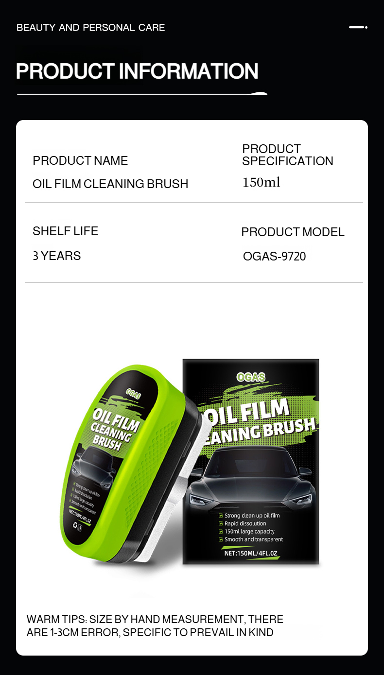 Automotive Coating Cleaning Brushes for Rearview Mirror Front Glass Side Windows