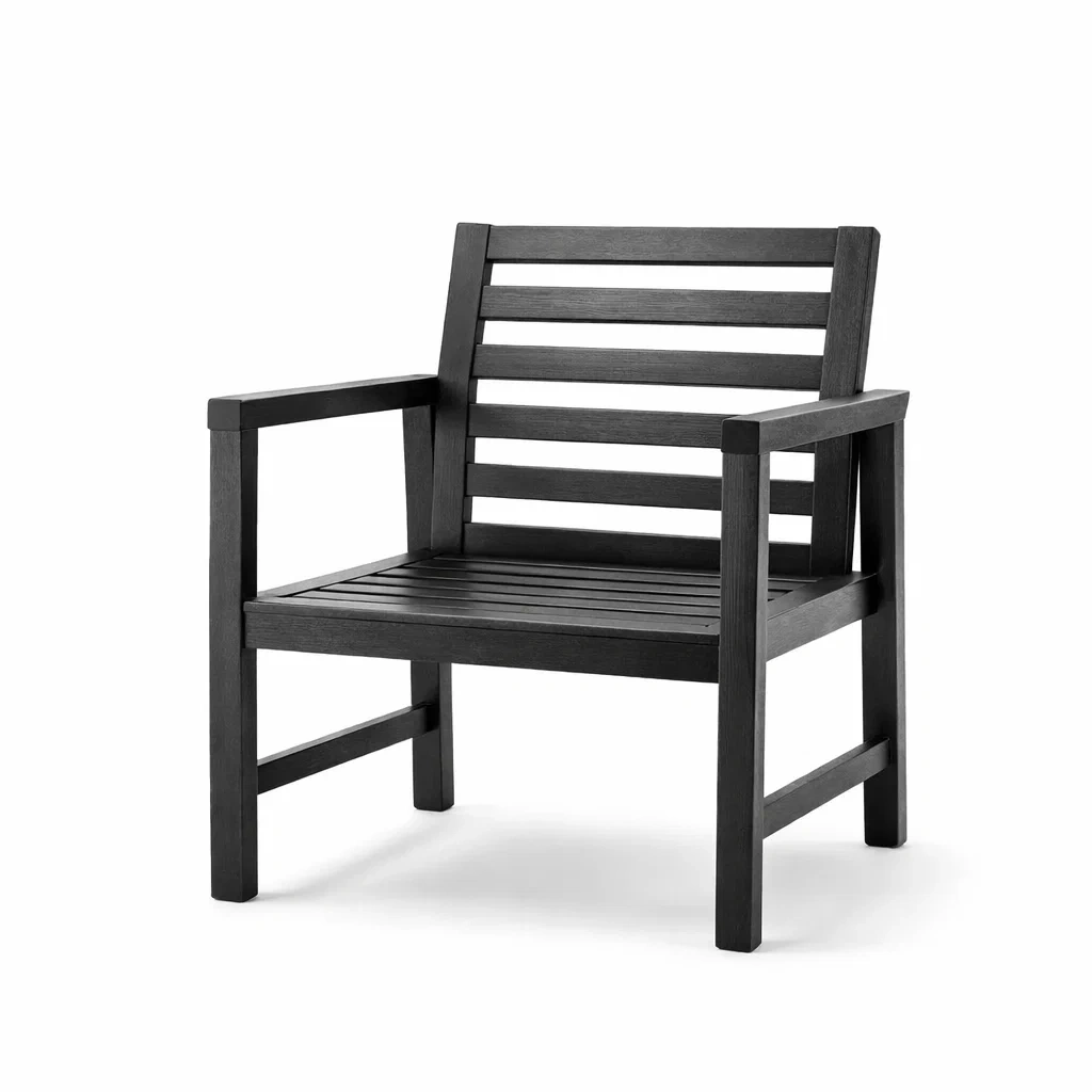 Poltrona da esterno in legno di acacia-ZENVIBESZZZ
