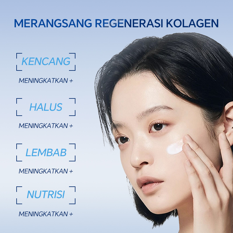 LUMAZO-Polypeptide Collagen Elastic Essence Cream Moisturizing Hydrating Firming Low Irritating Serum