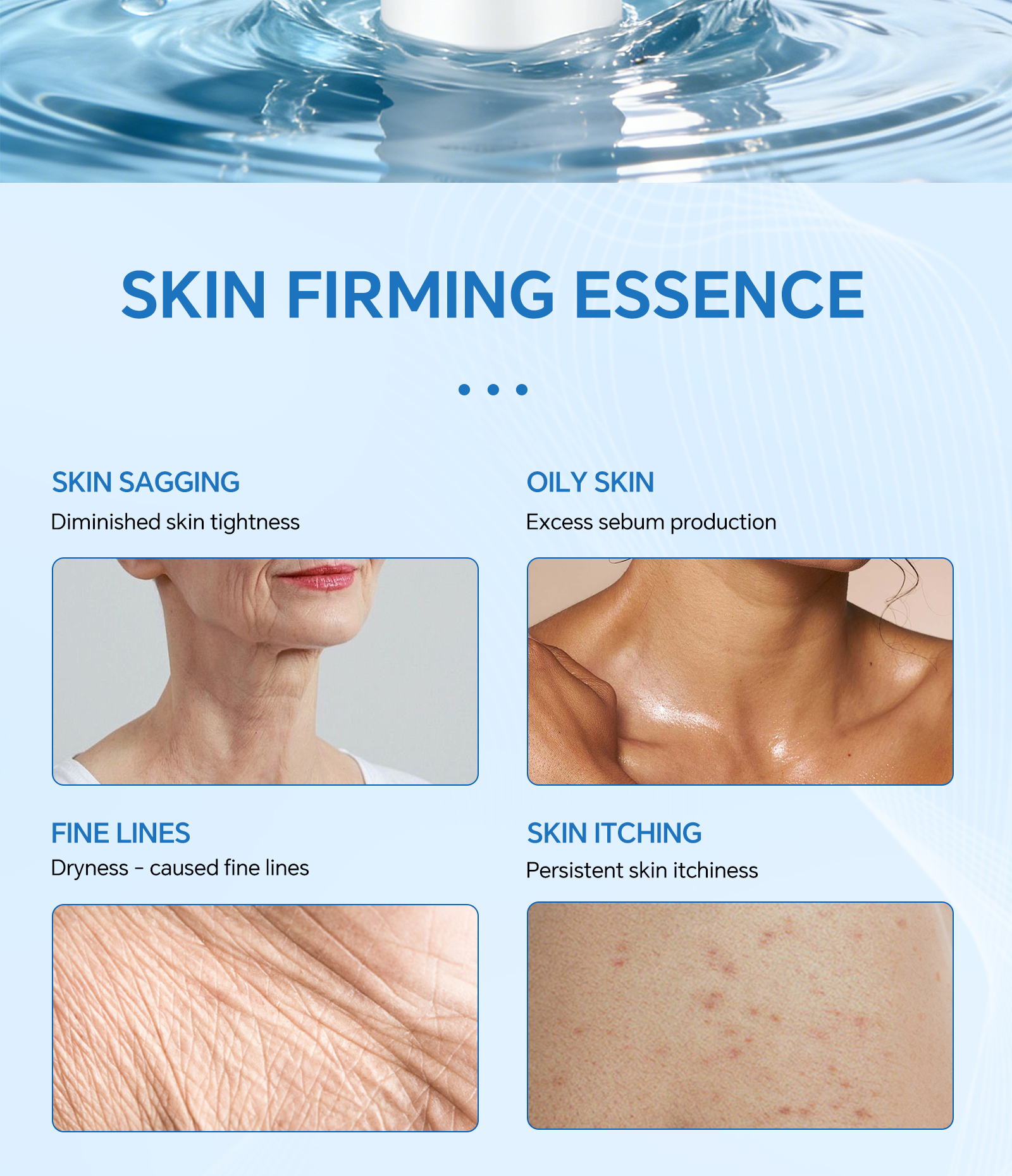 LUMAZO - Body Essence Lotion, moisturizing and hydrating, suitable for both men and women, non-irritating to the skin, skin care, firming and hydrating.