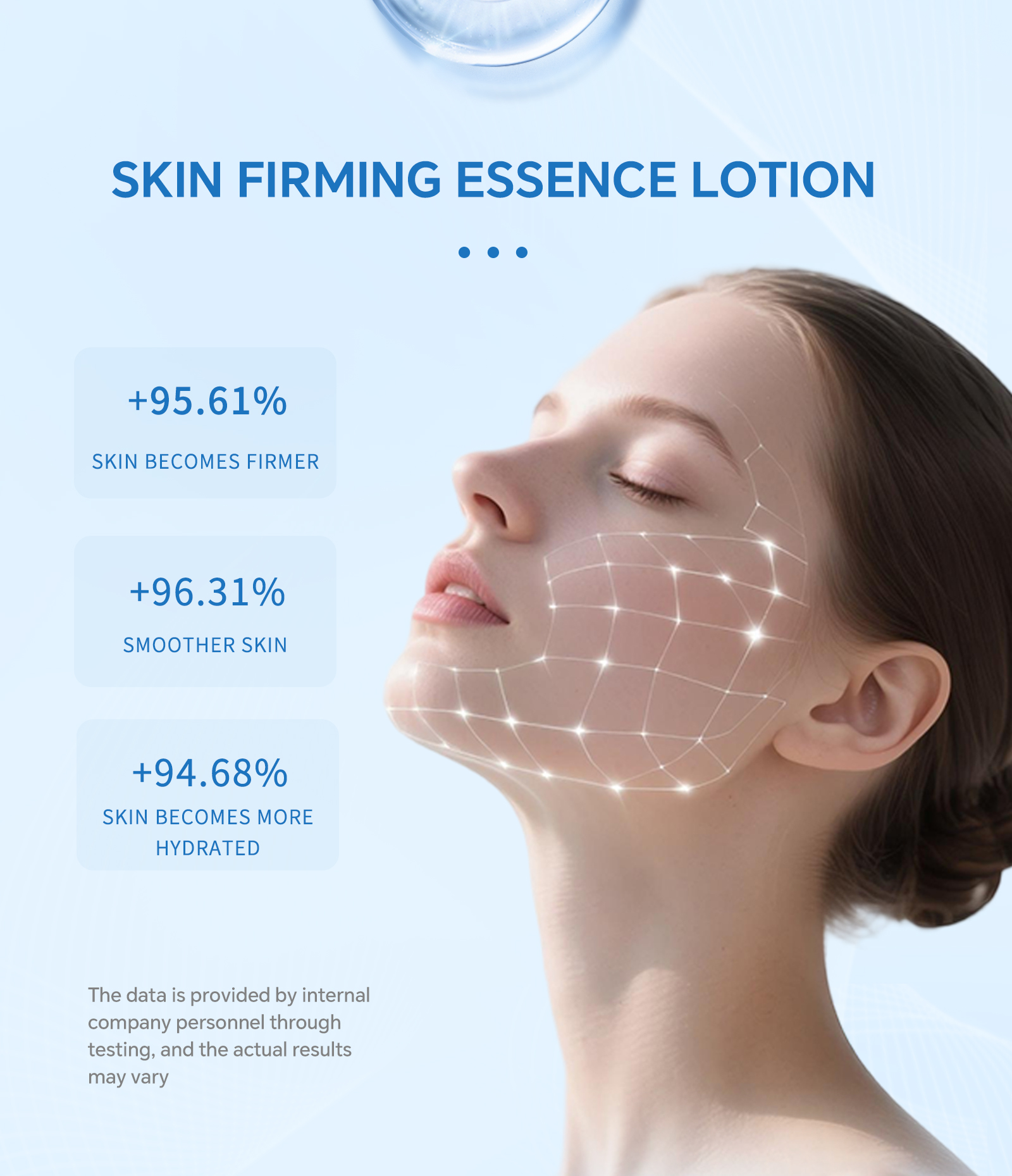 LUMAZO - Body Essence Lotion, moisturizing and hydrating, suitable for both men and women, non-irritating to the skin, skin care, firming and hydrating.