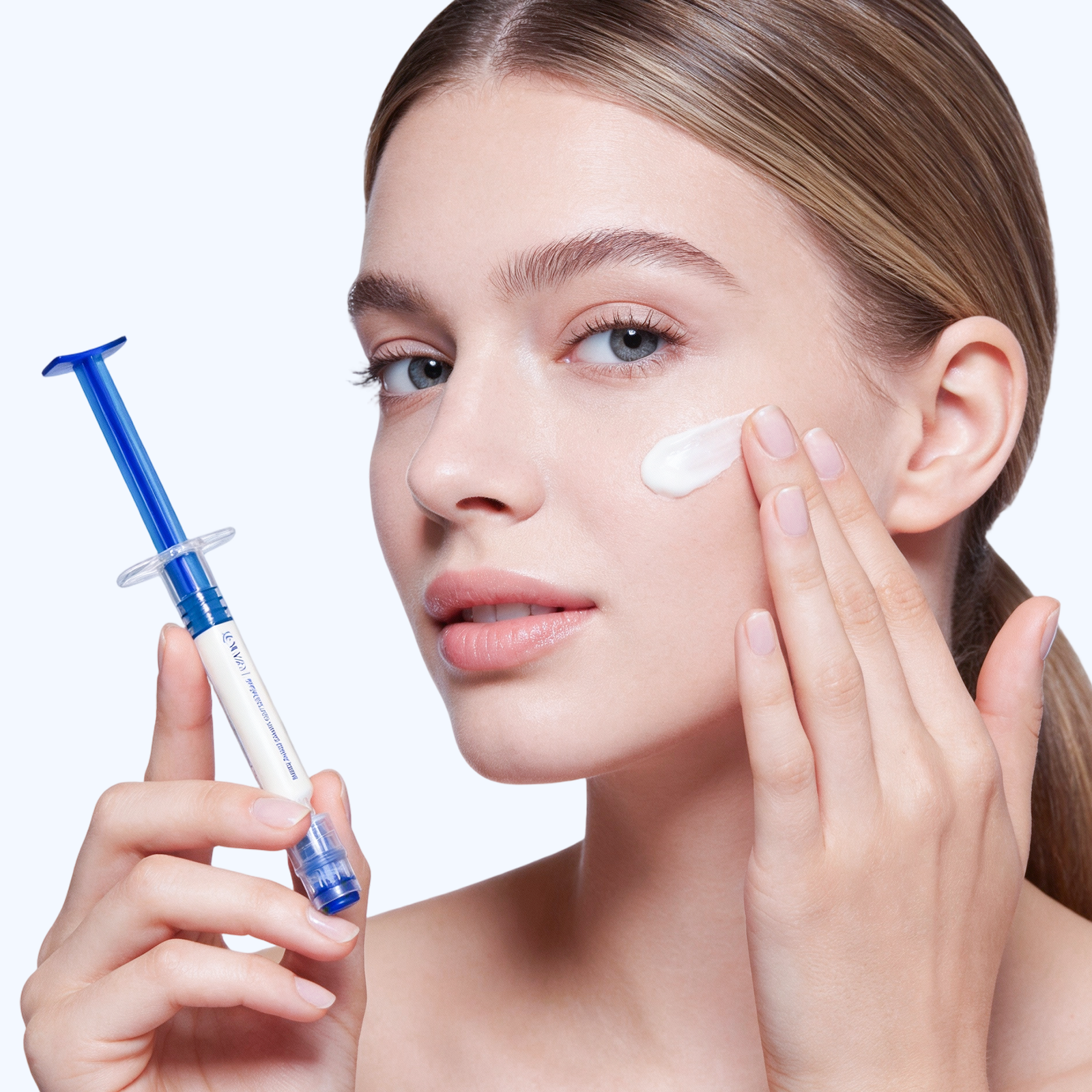 LUMAZO-Polypeptide Collagen Elastic Essence Cream Moisturizing Hydrating Firming Low Irritating Serum