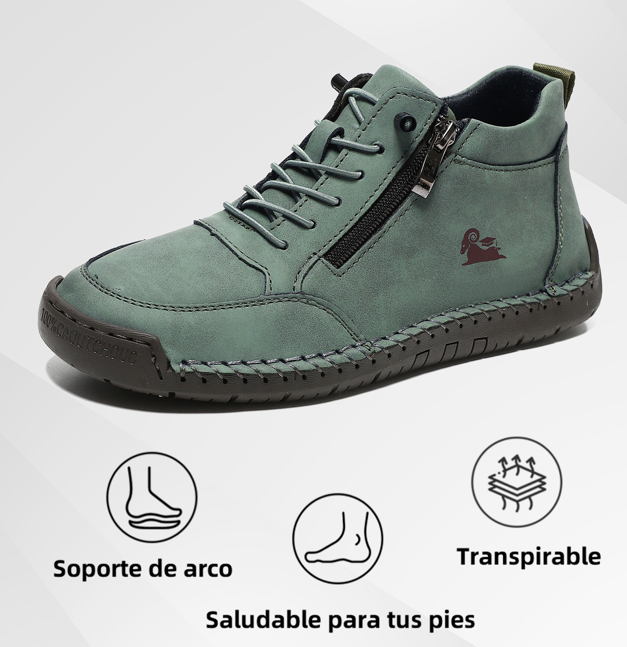 (🔥 50% off - Don't miss out!) Selected calfskin leather shoes - Orthopedic shoes - 👞 - Durable, non-slip, and waterproof (arch support, pain relief, unisex)