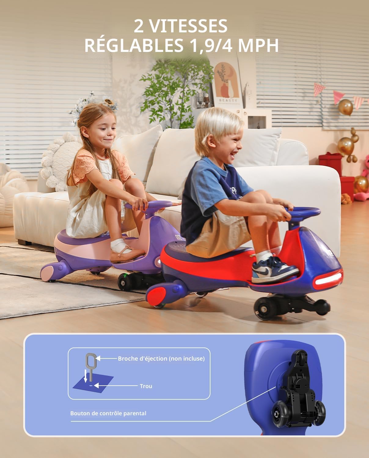 Voiture Électrique pour Enfants 12V  | OFFRE LIMITÉE