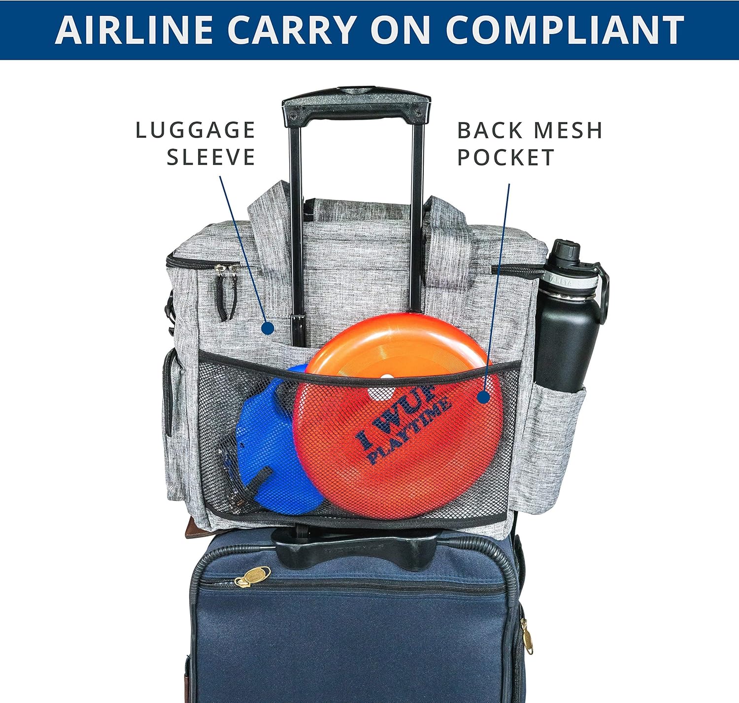 Approved Backpack with Foldable Bowls & Food Containers for Dogs