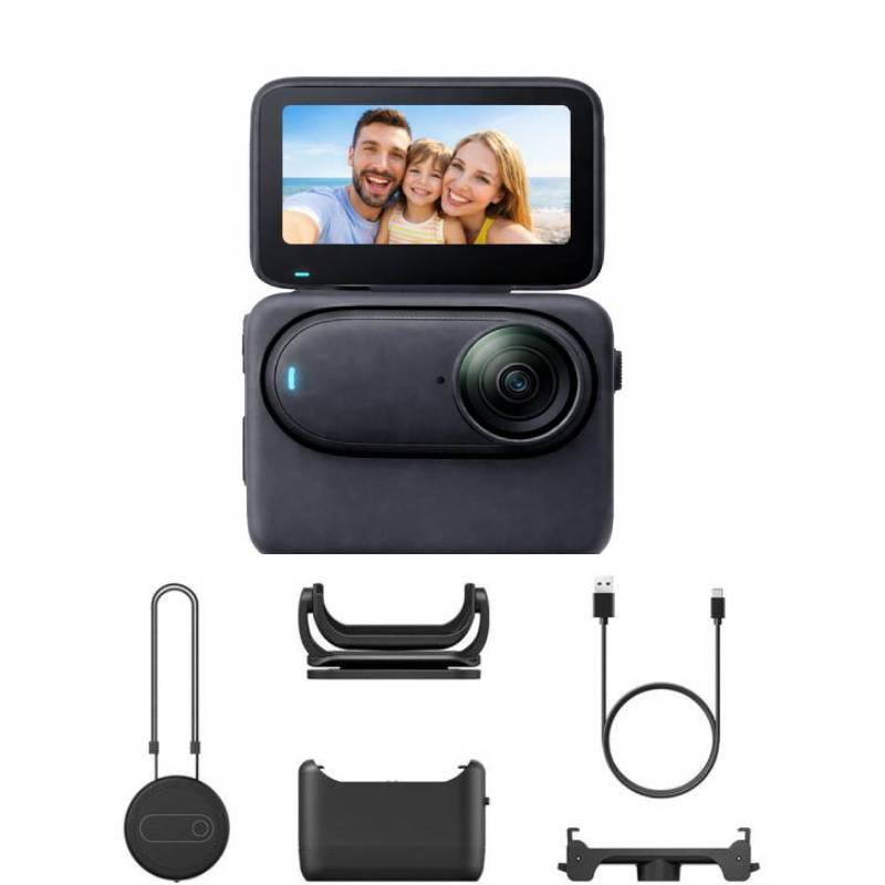 4K Thumb Action Camera - Ultra-Light Tiny Body Camera, Waterproof Vlog Camera