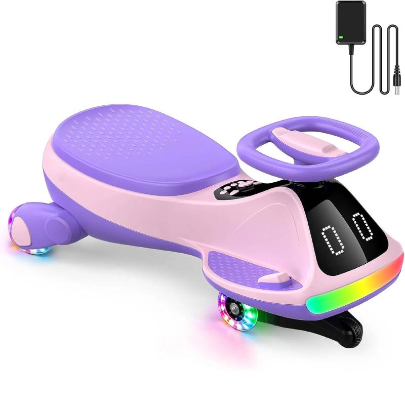 🎉50% Off!⏰️ 12V Electric Wiggle Car for Kids 3+ | Pedal & Rechargeable Ride-On Toy