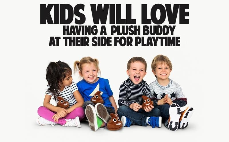 Funny Talking Poop Plush Toy – Makes Fart Sounds!