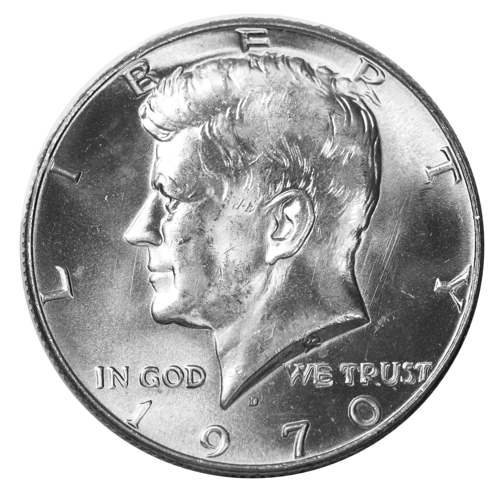 Last Day 70% OFF🔥1970 -D Kennedy Half Dollar Choice BU 40% Silver US Coin