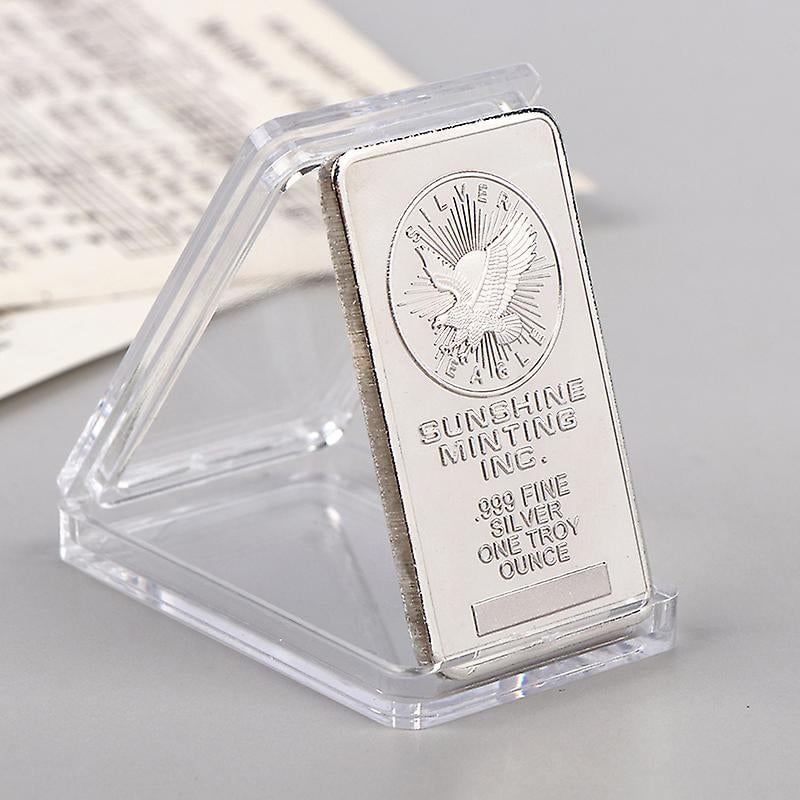 1OZ SUNSHINE MINTING Encapsulated Silver Bar