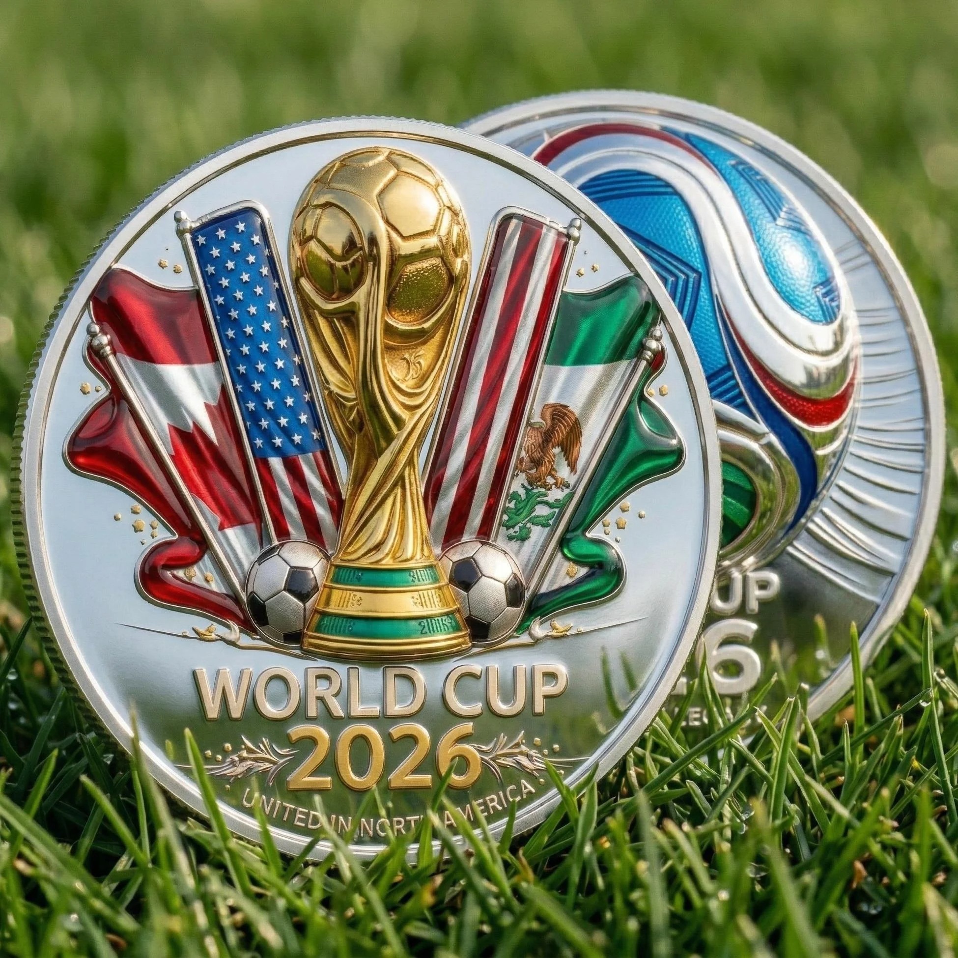 Limited Edition –⚽World Cup 2026 Legacy Challenge Coin🏆