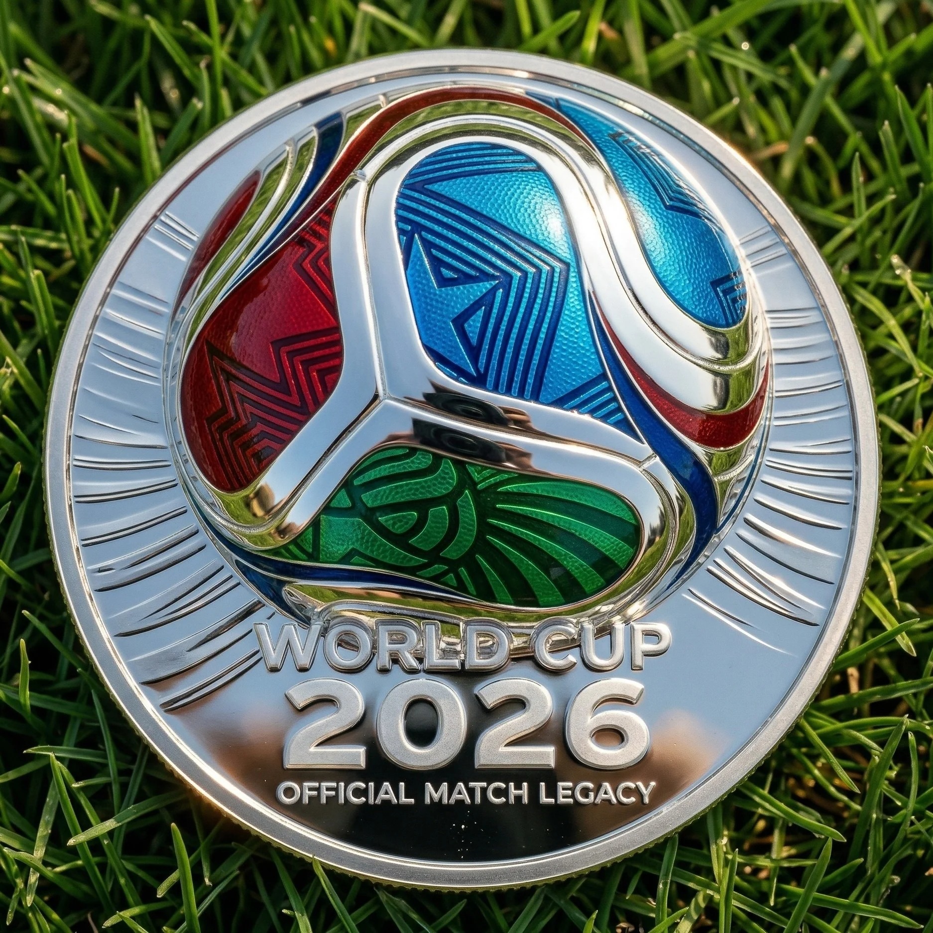 Limited Edition –⚽World Cup 2026 Legacy Challenge Coin🏆
