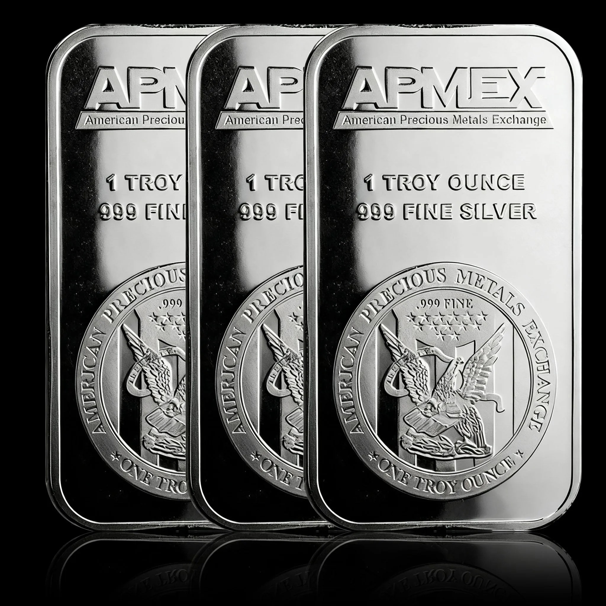🦅APMEX 1 oz .999 Fine Silver Bar – American Eagle Heritage for Collectors