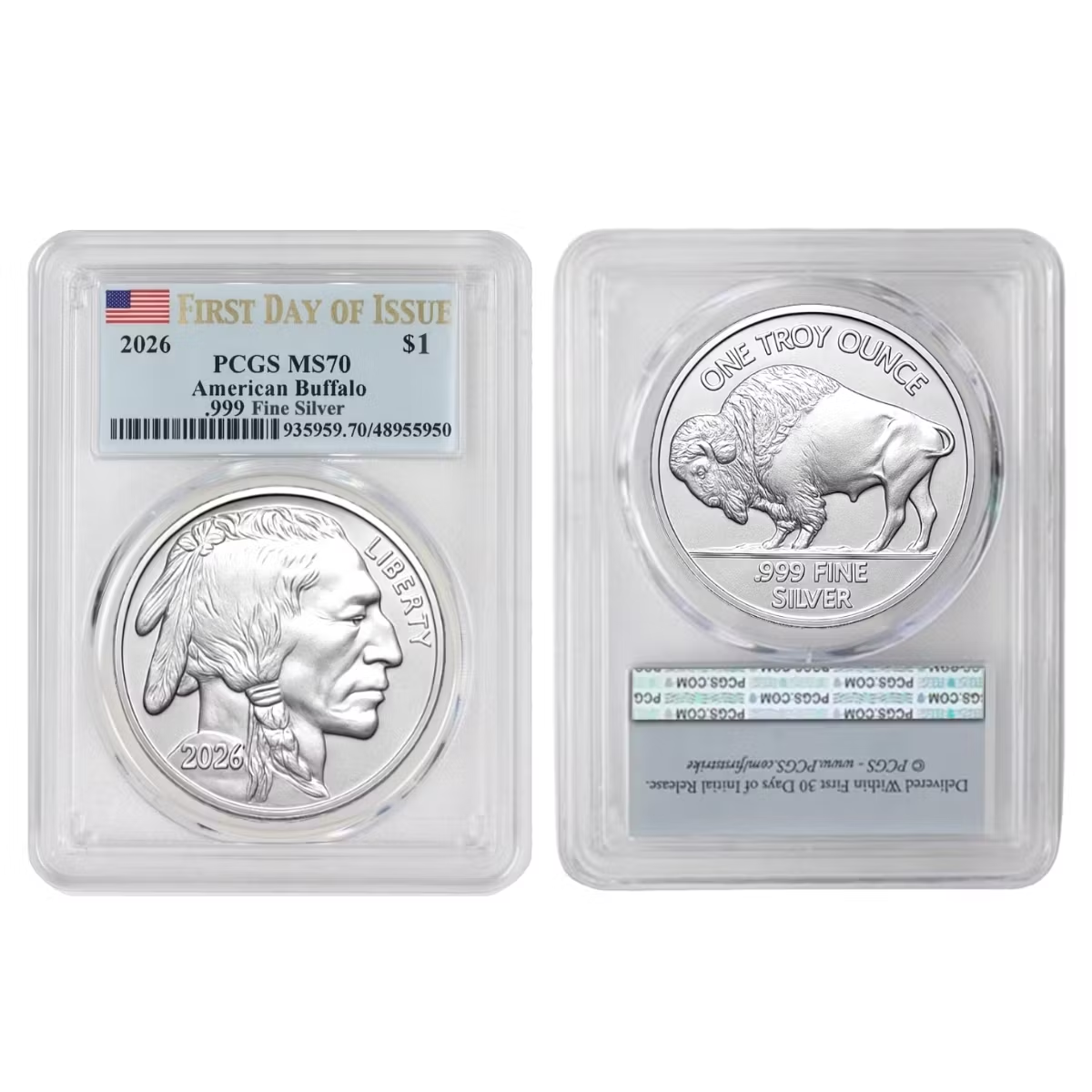 American Buffalo 2025 One Ounce Silver Proof Coin（2025 Limited Release • Limited-Time Factory Price）