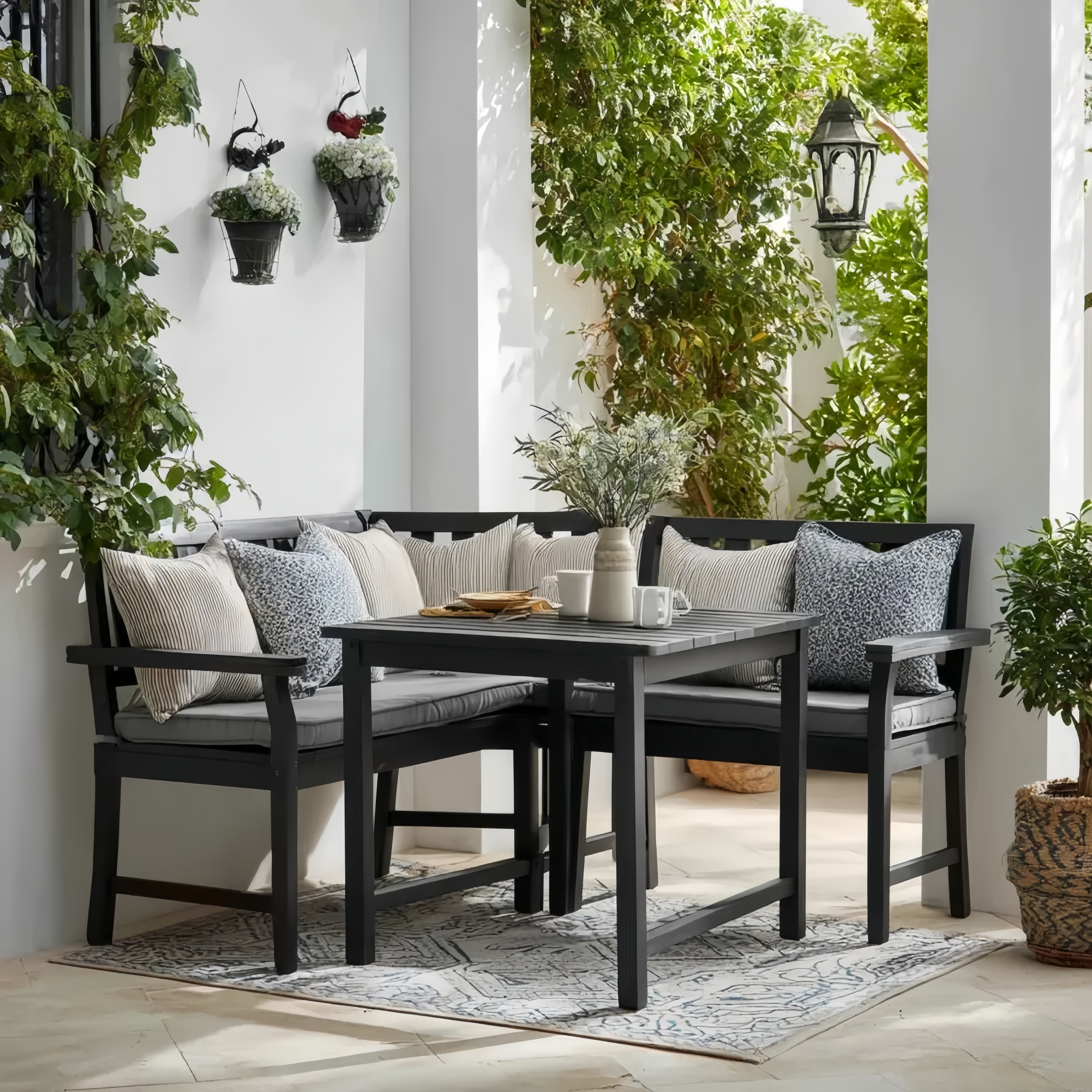 Set di divani da esterno