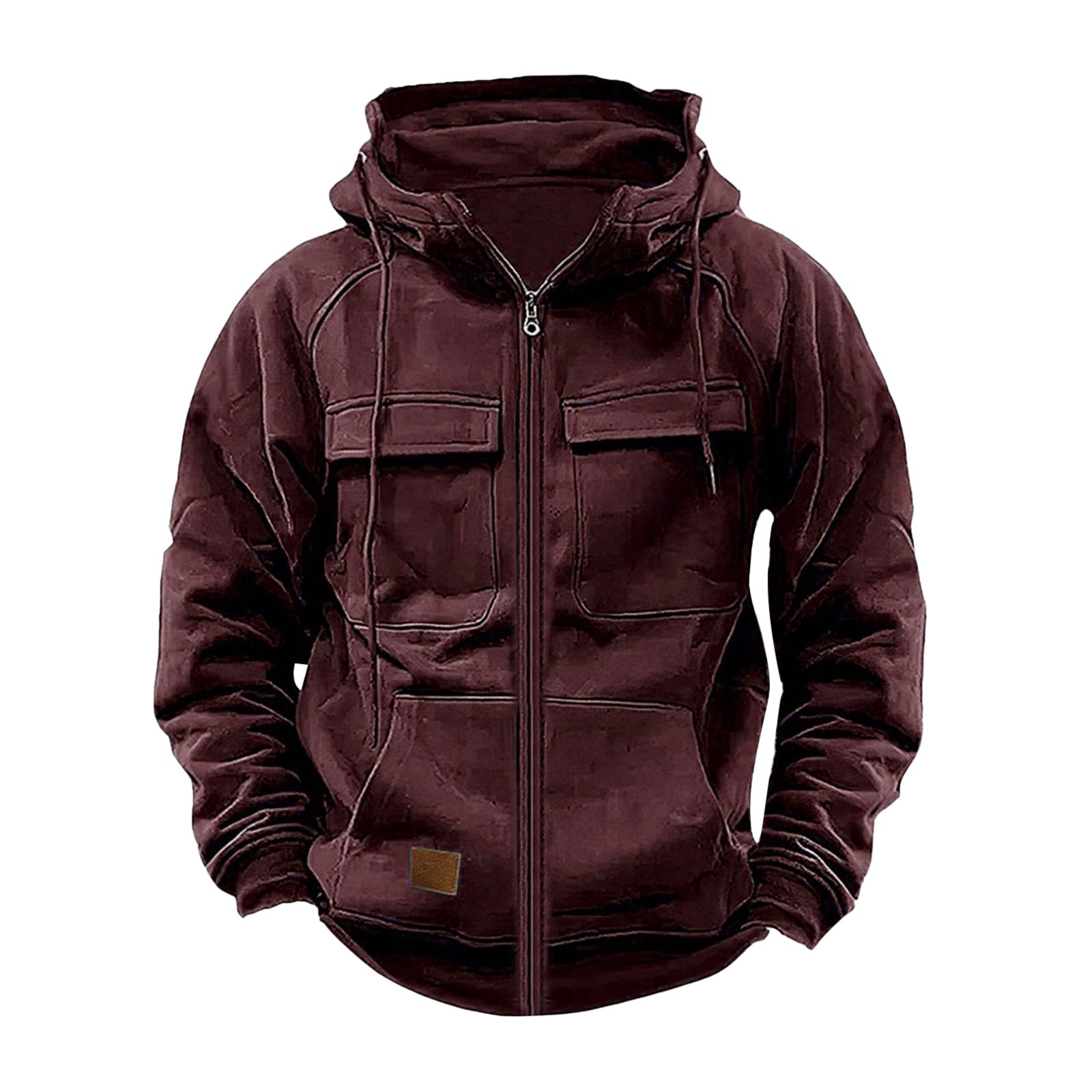 Last Day 70% Off - Men's Loose Fit Half Zip Sweatshirt Hoodie
