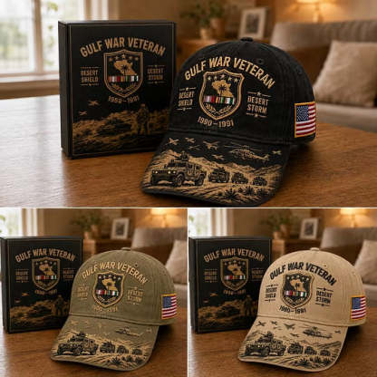 Desert Storm Veteran Commemorative Cap
