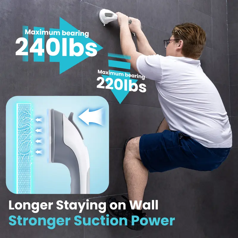🔥Hot Sale🔥Grab Bar for Bathroom and Shower, for Senior, Elderly & Handicap