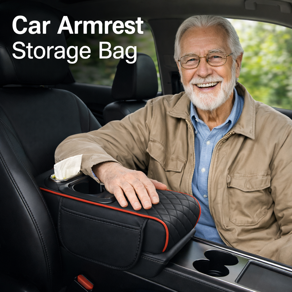 🏆35K+ SOLD🔥Car Armrest Storage Bag