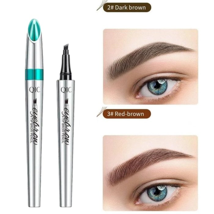 🎉BUY 1 GET 1 FREE (2 PCS)🎉High Quality 3D Waterproof Microblading Eyebrow Pen 4 Fork Tip Tattoo Pencil