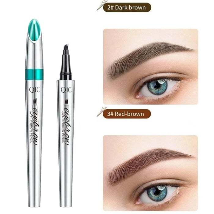 🎉BUY 1 GET 1 FREE (2 PCS)🎉High Quality 3D Waterproof Microblading Eyebrow Pen 4 Fork Tip Tattoo Pencil