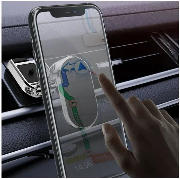 🔥Last Day Promotion 49% OFF - Alloy Folding Magnetic Car Phone Holder