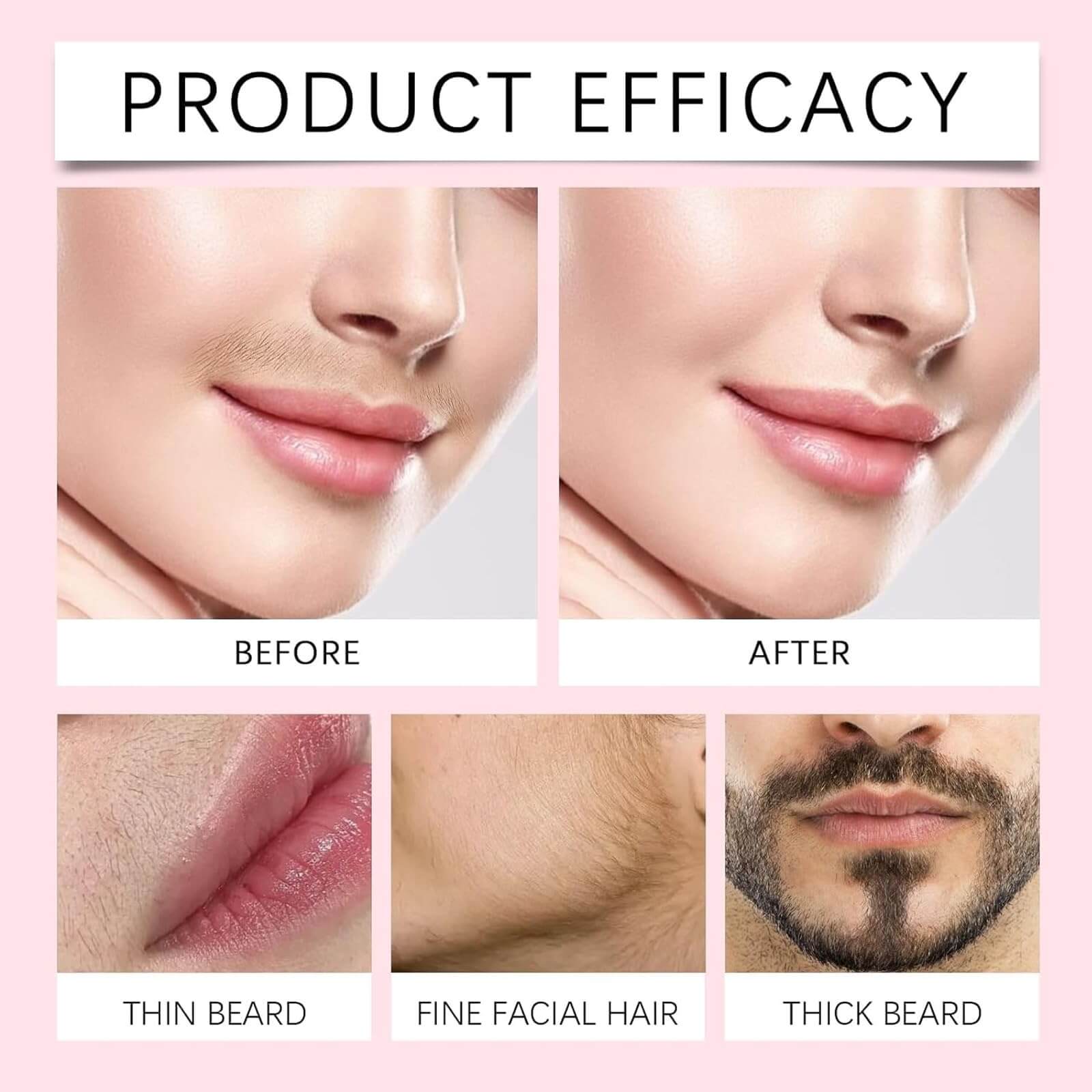 👍Last Day Promotion 50% OFF💥Hair Identifier Spray for Face Dermaplaning