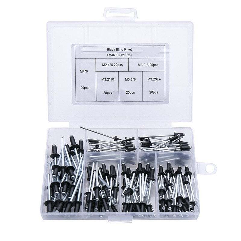 💥Hot Sale 48% OFF💥 Professional Rivet Gun Adapter Kit with 4Pcs Different Matching Nozzle Bolts-BUY 2 FREE SHIPPING
