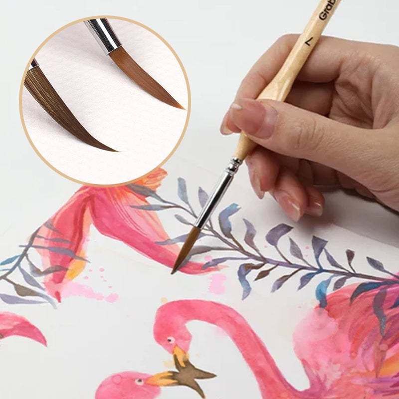 🎁11 Pcs Miniature Detail Paint Brush Set