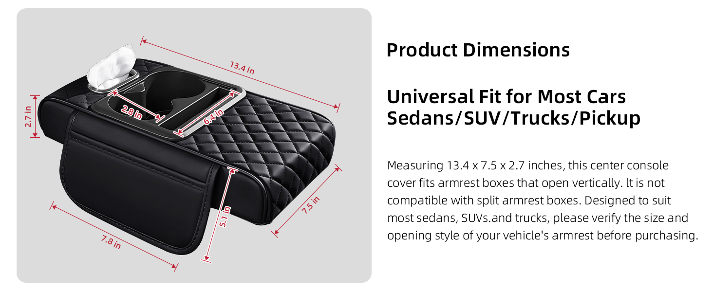 Armrest Box Mat