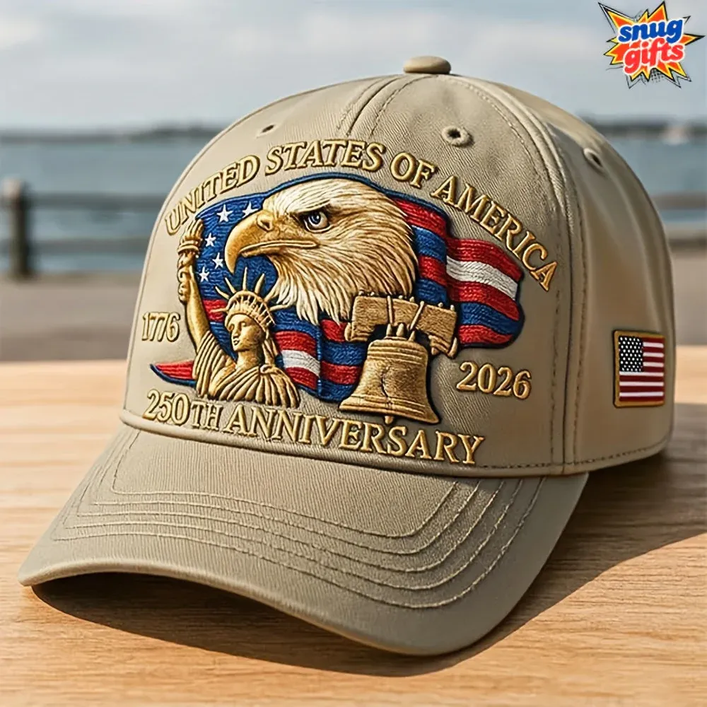 🔥Last Day Sale 49% OFF - Eagle & Liberty United States 250th Anniversary Hat