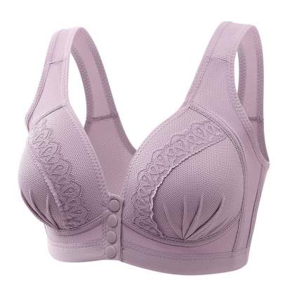 🎄LAST DAY 75%OFF-2022 FRONT BUTTON BREATHABLE SKIN-FRIENDLY COTTON BRA