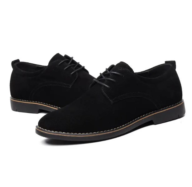 🔥Hot Sale🎁--70% OFF 🎉Mens Classic ritish Style Suede Lace Up Business Formal Casual Shoes