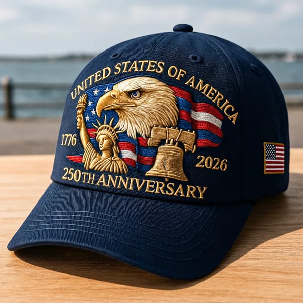 🔥Last Day Sale 49% OFF - Eagle & Liberty United States 250th Anniversary Hat