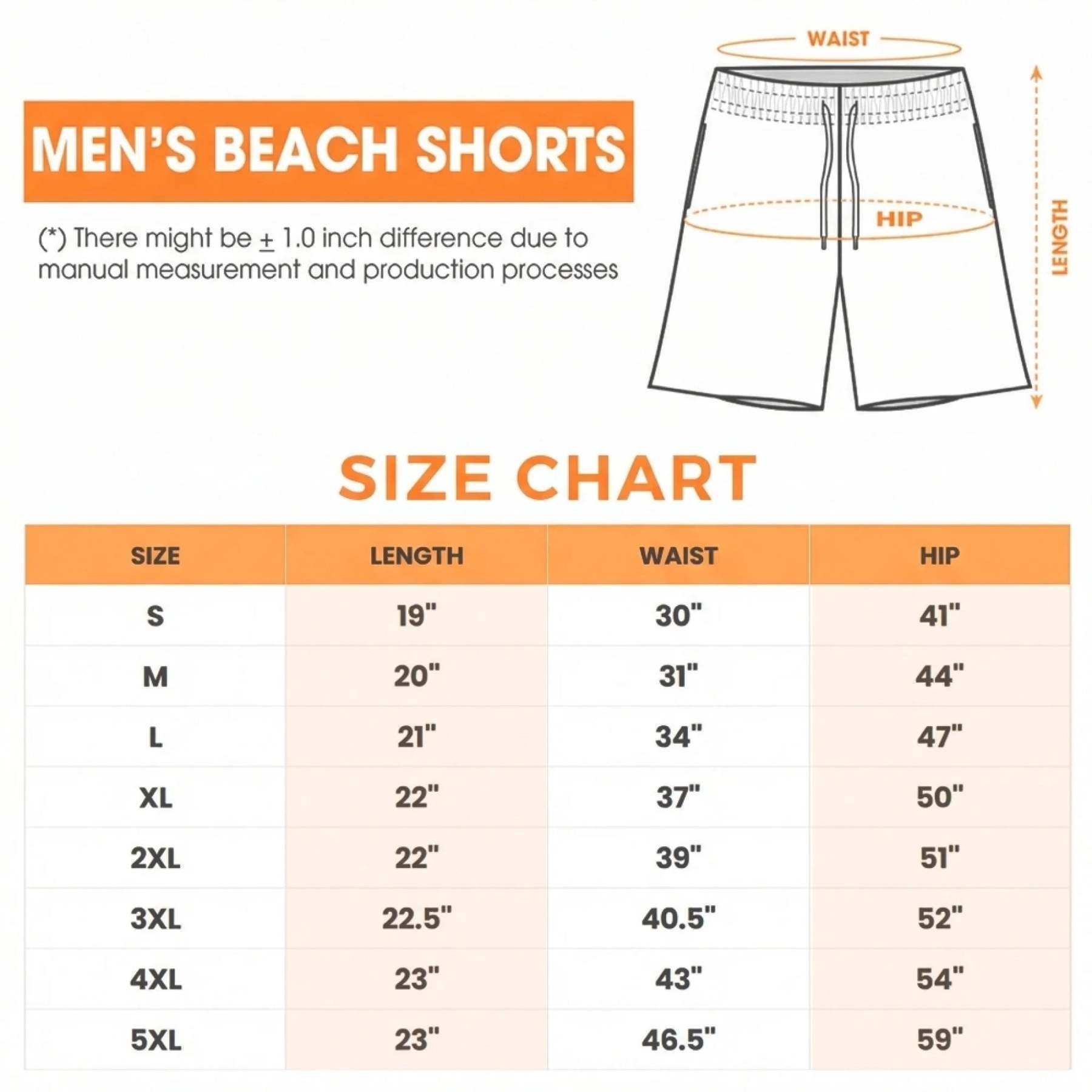 Men’s Summer Beach Shorts