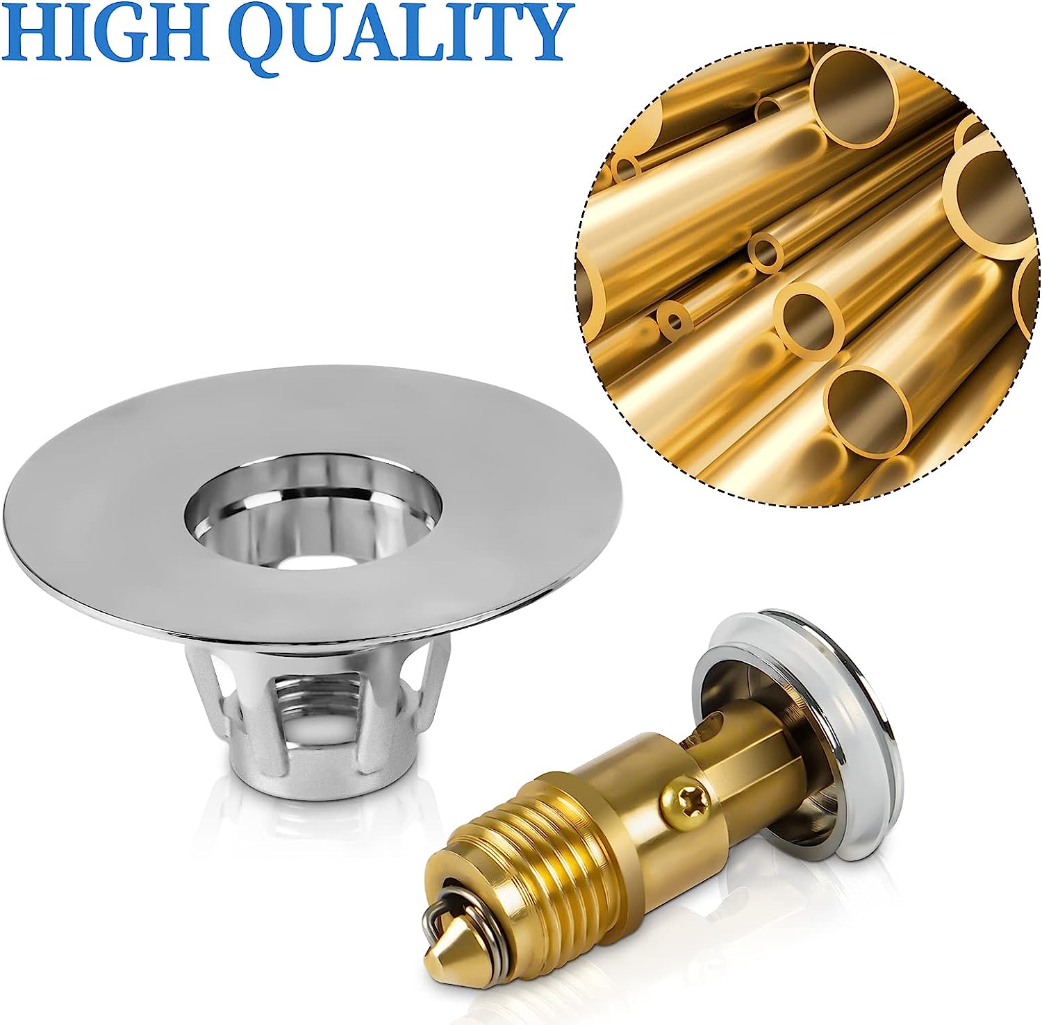 🔥Last Day 49% Off🔥2.0 Upgraded Universal Bathroom Sink Plugs