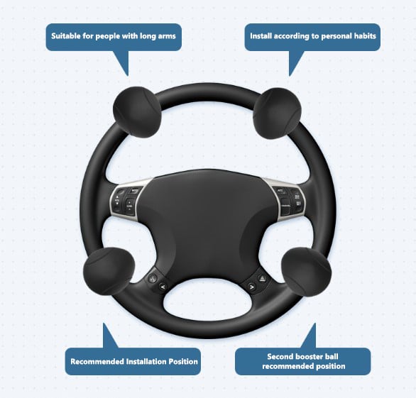 ✨New Year Sales-48% OFF✨Car Steering Wheel Booster