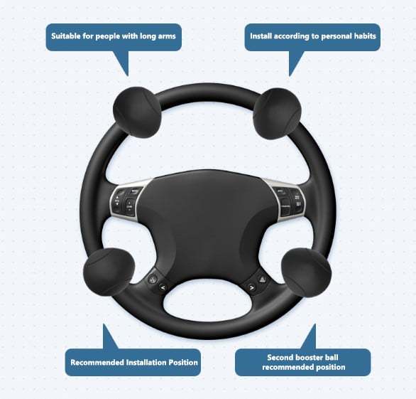 ✨New Year Sales-48% OFF✨Car Steering Wheel Booster