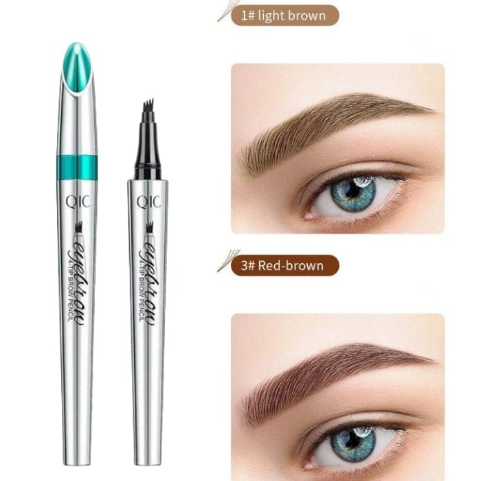 🎉BUY 1 GET 1 FREE (2 PCS)🎉High Quality 3D Waterproof Microblading Eyebrow Pen 4 Fork Tip Tattoo Pencil