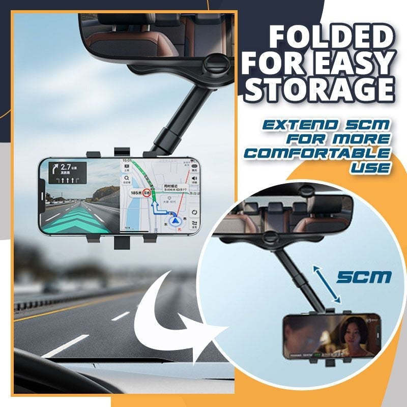 HOT SALE💥 - Rotatable and Retractable Car Phone Holder(Buy more save more)
