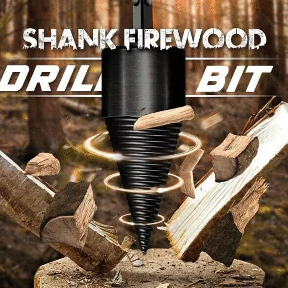 🔥WOOD LOG SPLITTER FIREWOOD DRILL BIT