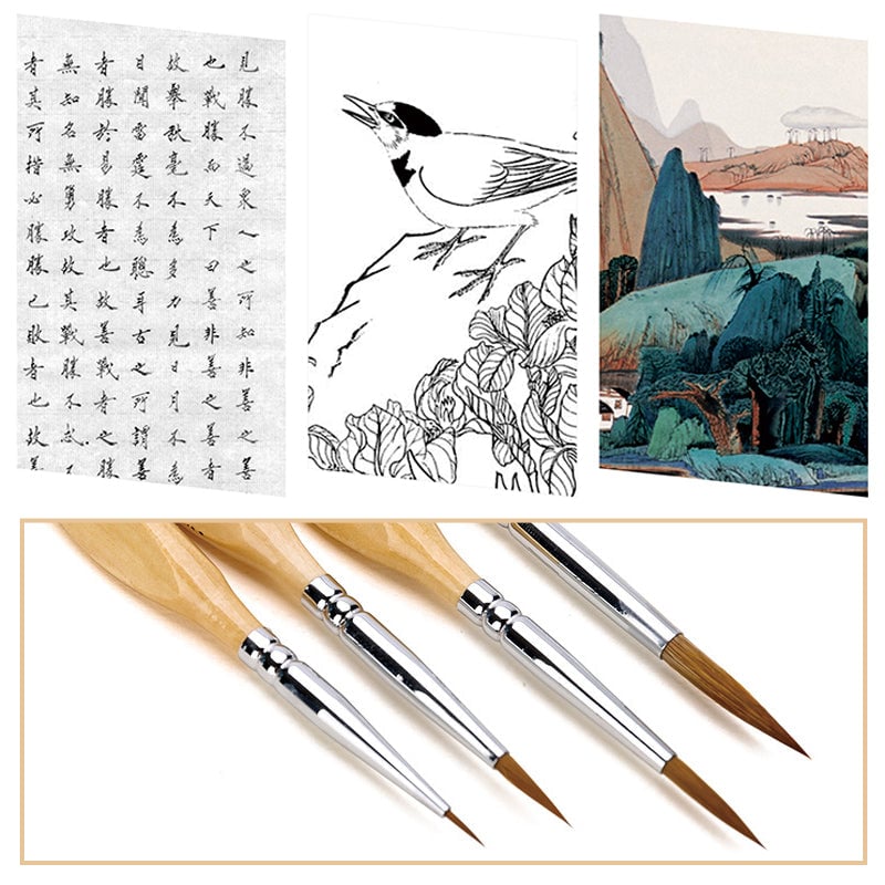 🎁11 Pcs Miniature Detail Paint Brush Set