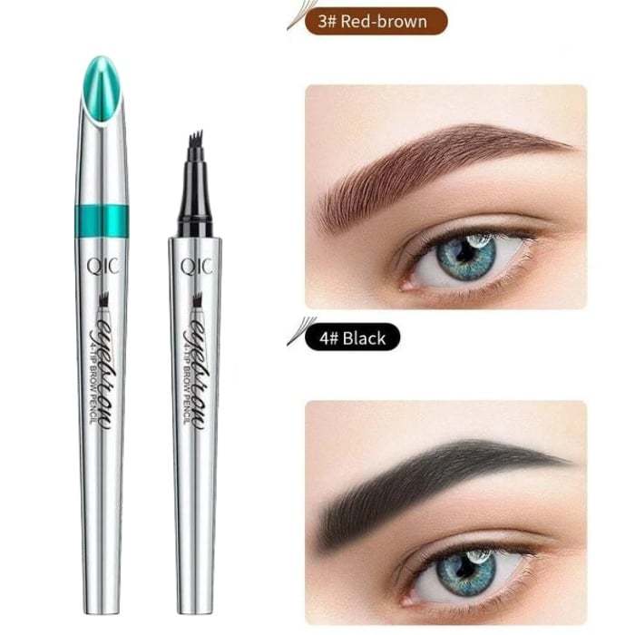 🎉BUY 1 GET 1 FREE (2 PCS)🎉High Quality 3D Waterproof Microblading Eyebrow Pen 4 Fork Tip Tattoo Pencil