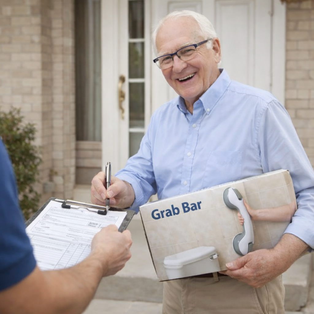 🔥Hot Sale🔥Grab Bar for Bathroom and Shower, for Senior, Elderly & Handicap