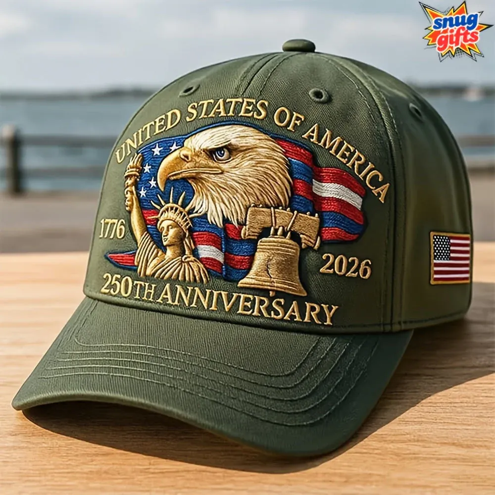 🔥Last Day Sale 49% OFF - Eagle & Liberty United States 250th Anniversary Hat