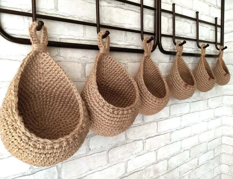 Last Day 70% Discount🔥Hanging Wall Vegetable Fruit Basket