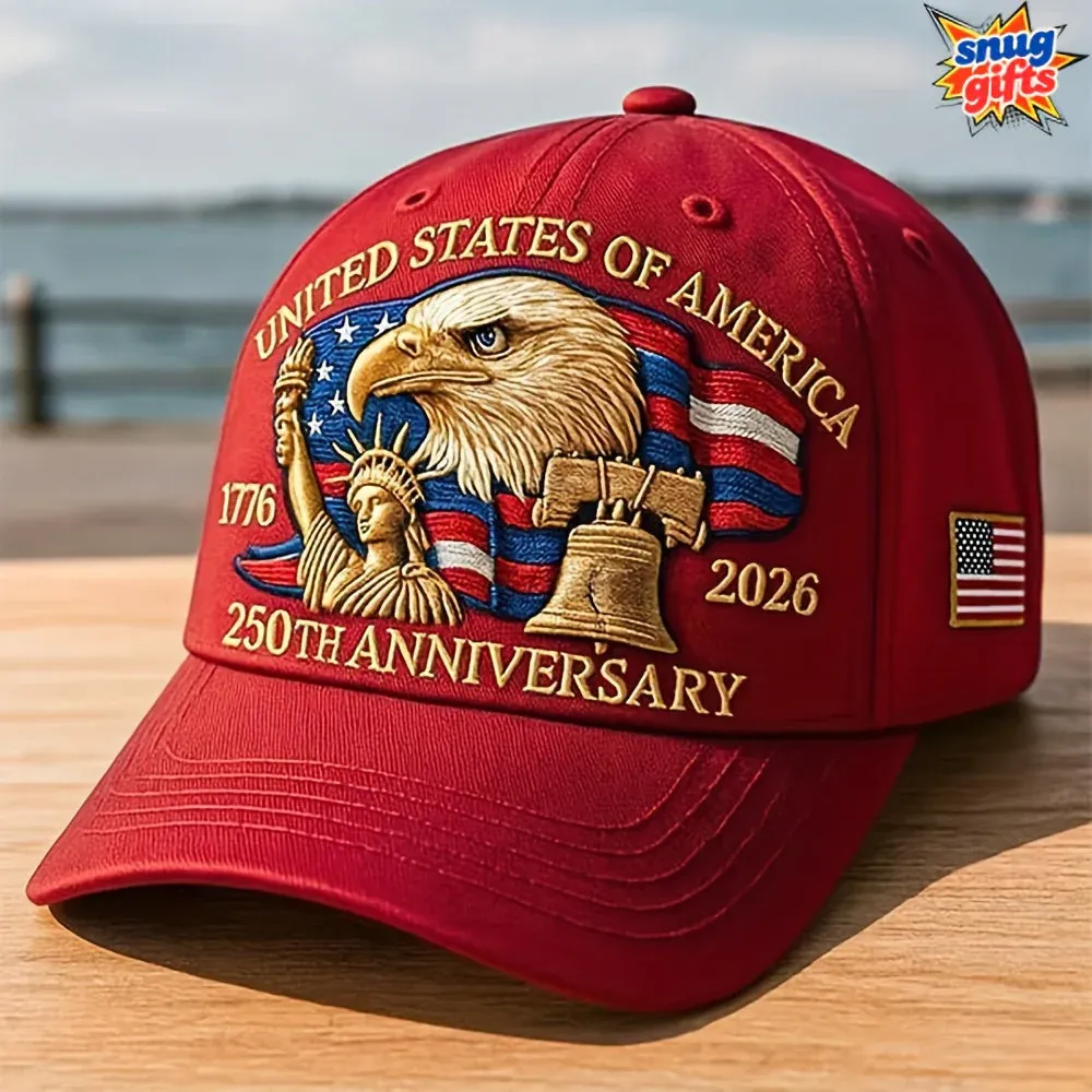 🔥Last Day Sale 49% OFF - Eagle & Liberty United States 250th Anniversary Hat