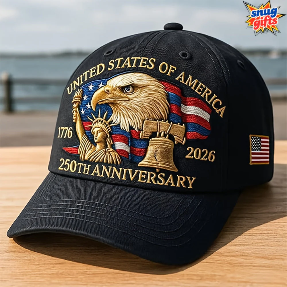 🔥Last Day Sale 49% OFF - Eagle & Liberty United States 250th Anniversary Hat